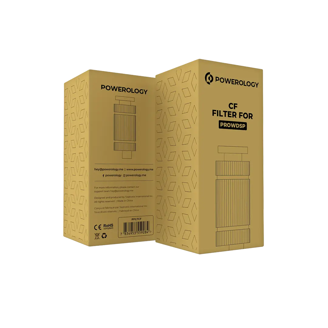 Powerology Cf Filter for Prowdsp White