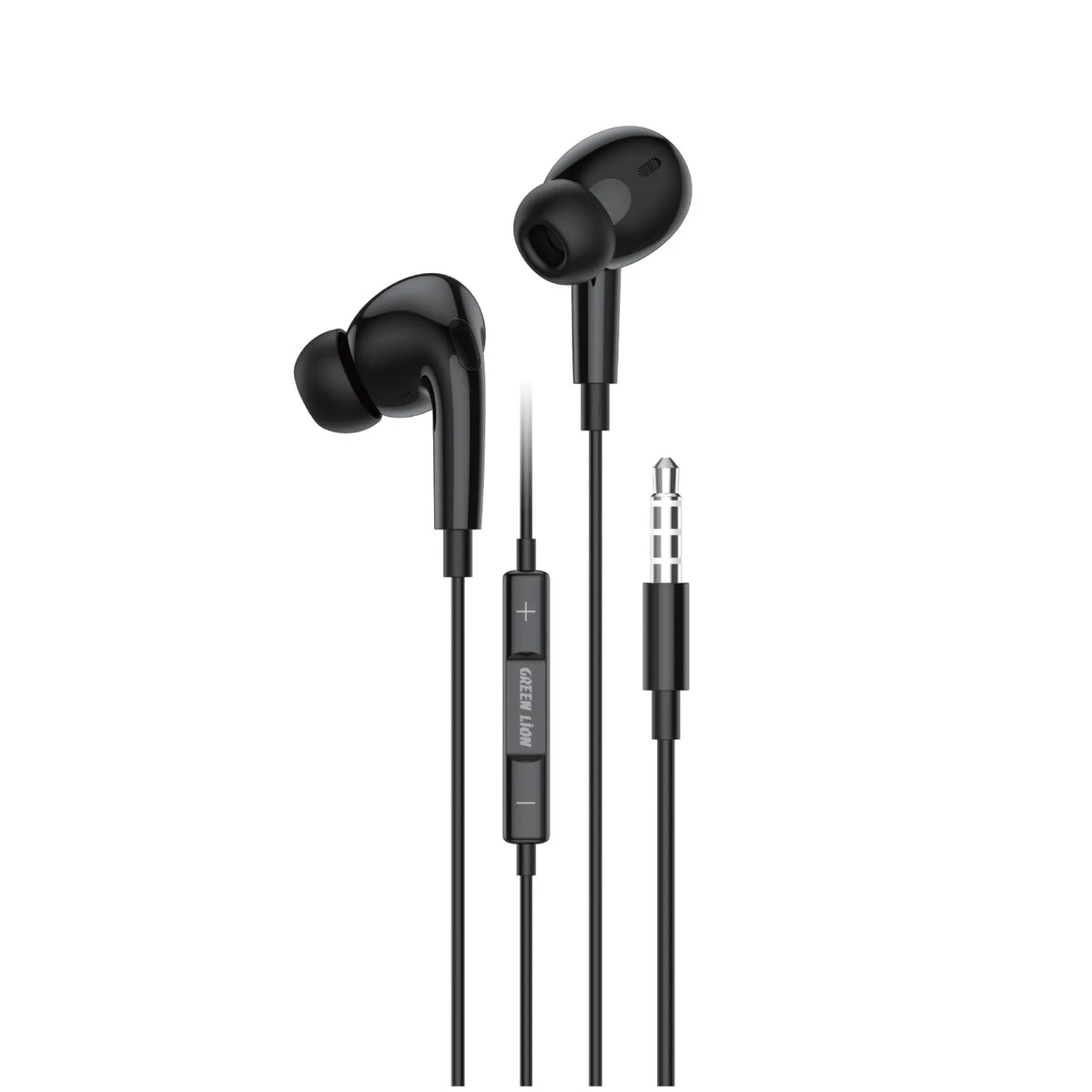 Green Lion Gl Stereo Pro Wire Control with Microphone Black