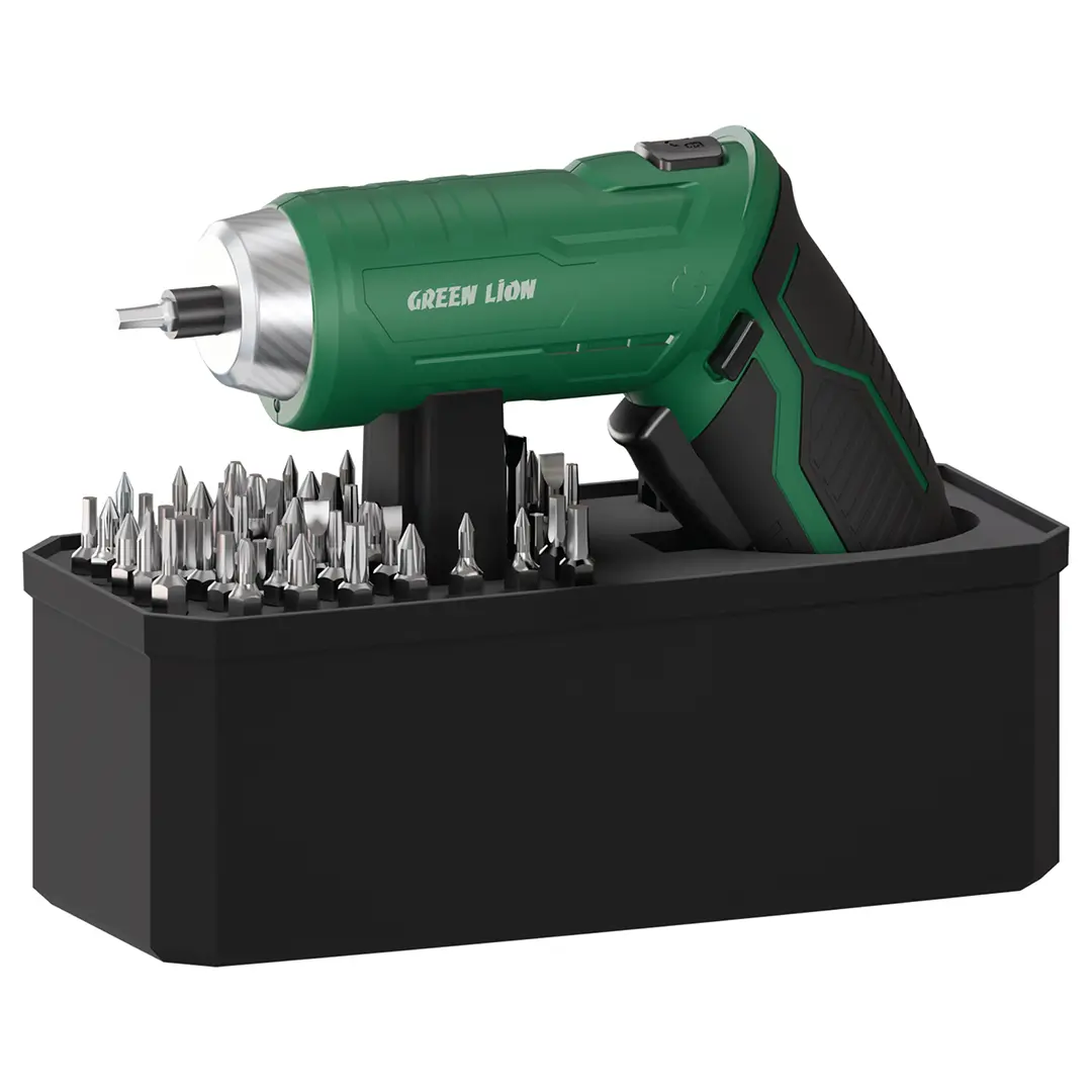 Green Lion GSD-54 Cordless Screwdriver Set-3.7 V 1500 m Ah
