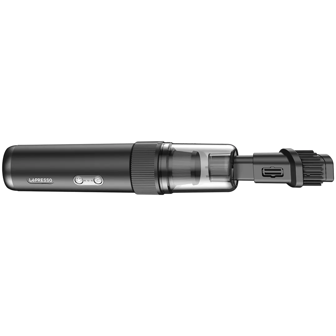 LePresso Espressovac Portable Vacuum Cleaner Black