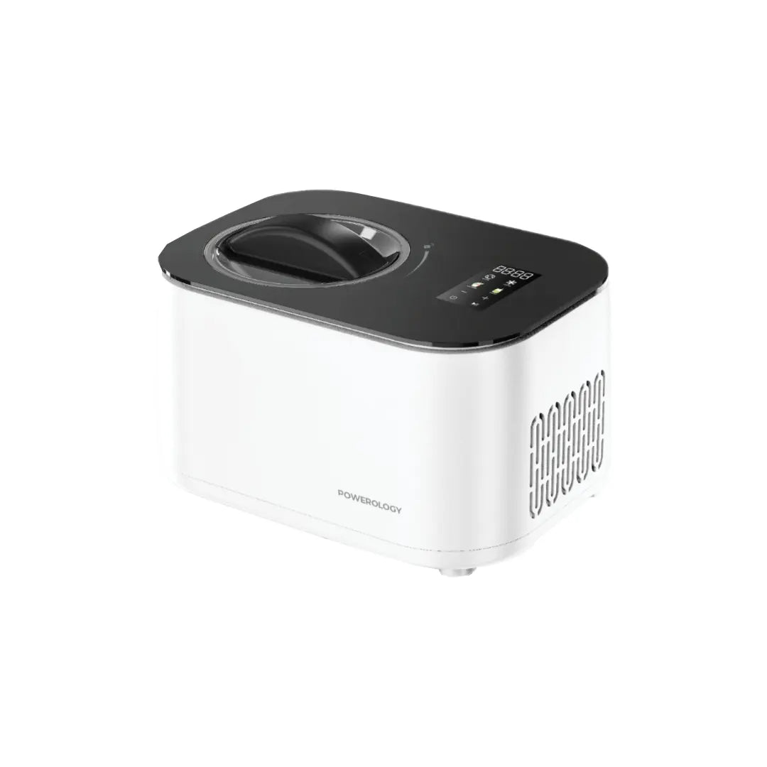 Powerology Ice Cream Frozen Yogurt Machine White
