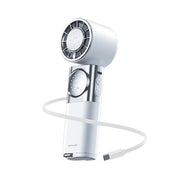 Green Lion POWERWIND 2 IN 1 Handheld Mini Fan 3600 Mah - White