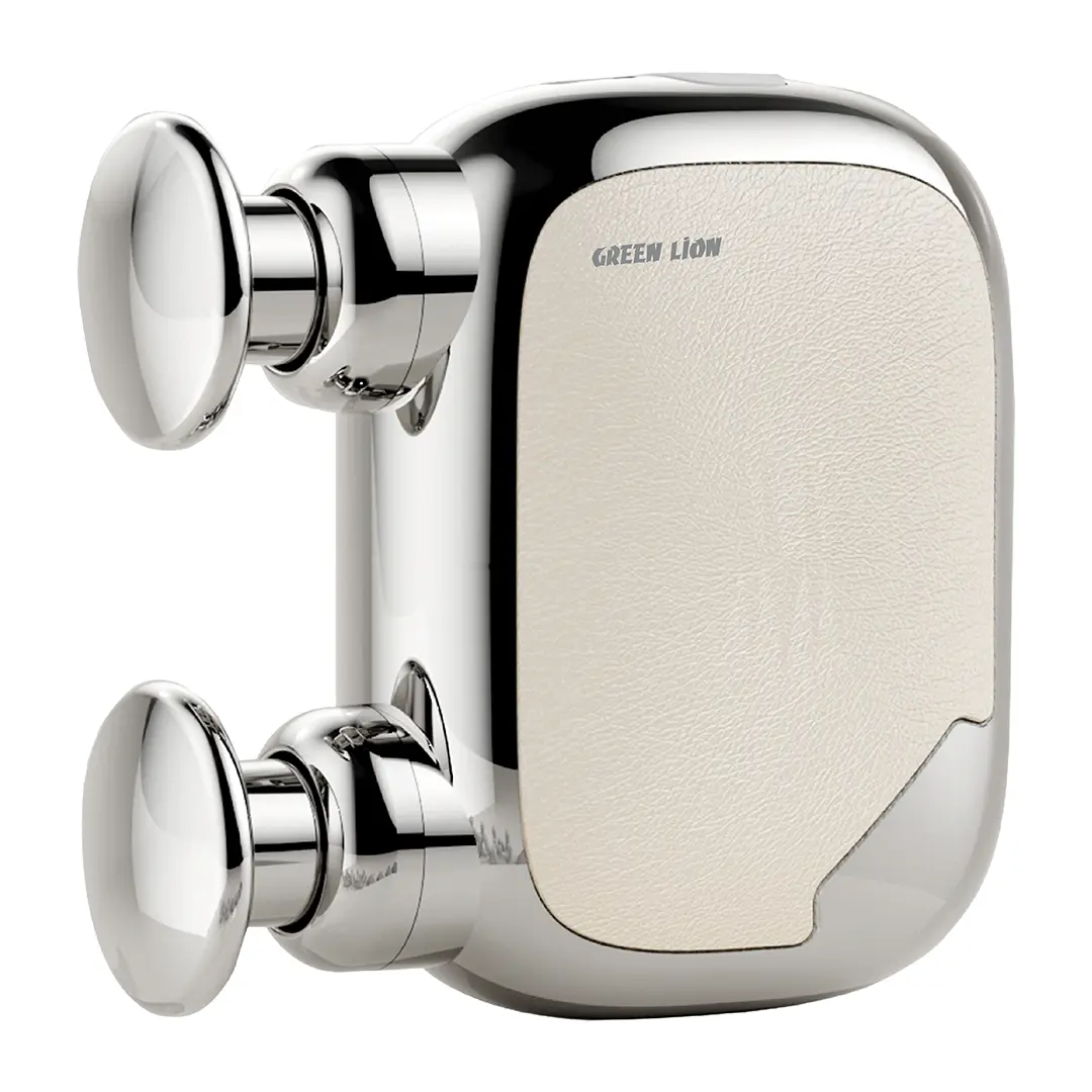 Green Lion Mini Flex Dual-Head Massage Gun 3000 RPM - Silver