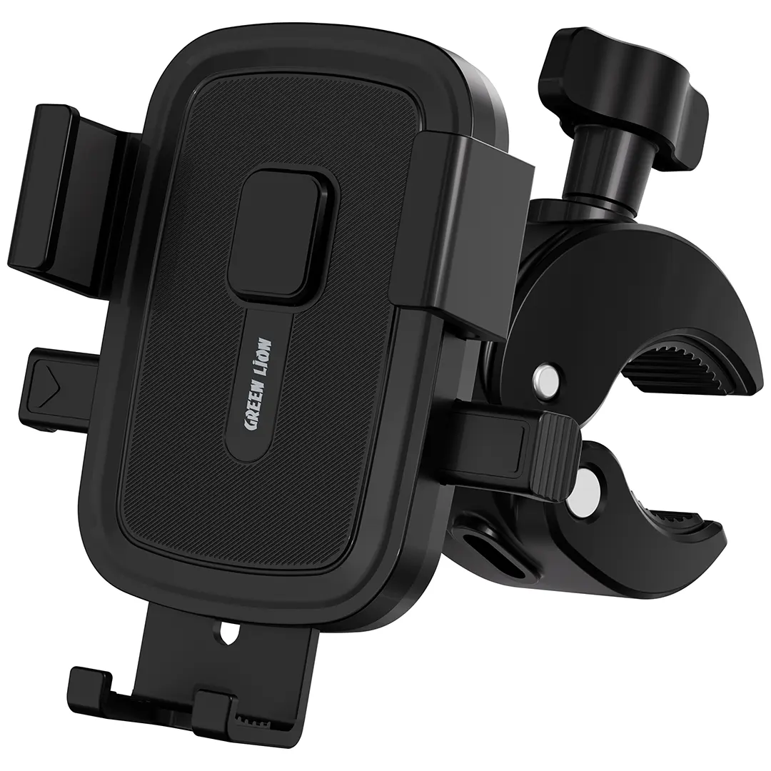 Green Lion Ride Mount Bike Phone Holder Black