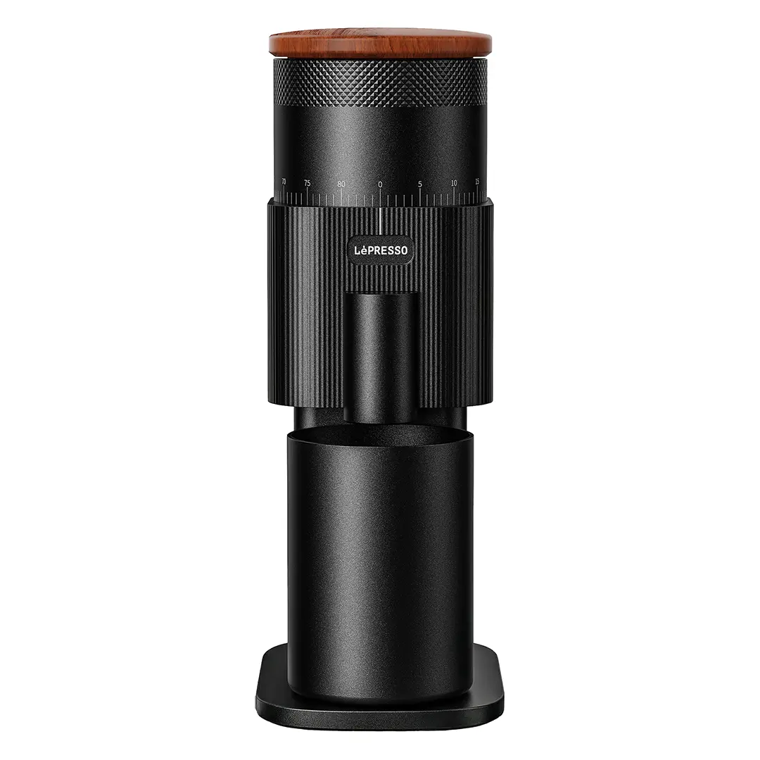 LePresso Pressione Rechargeable Coffee Bean Grinder Black