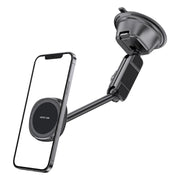 Green Lion Gx 89 MagSafe Suction Car Phone Holder Black
