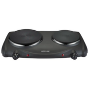 Green Lion Electric Stove Double Hot Plate Black