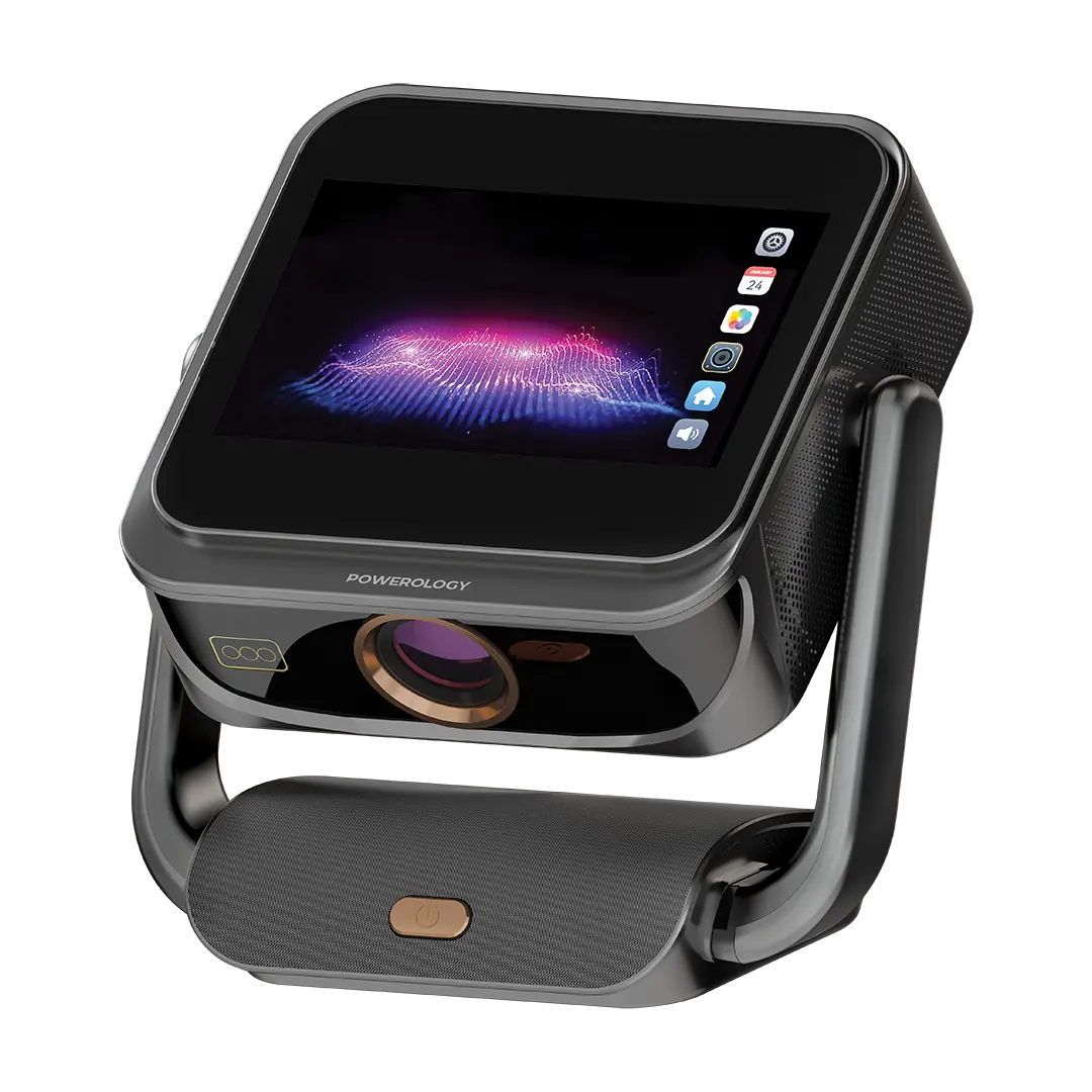 Powerology Pharos Projector with Touch Screen Gray