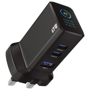 Powerology Ganex 67w Multi Port Adapter Black