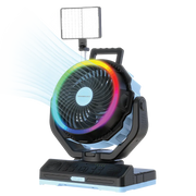 Powerology Ventopower Outdoor 40k Oscillating Fan Blue Black