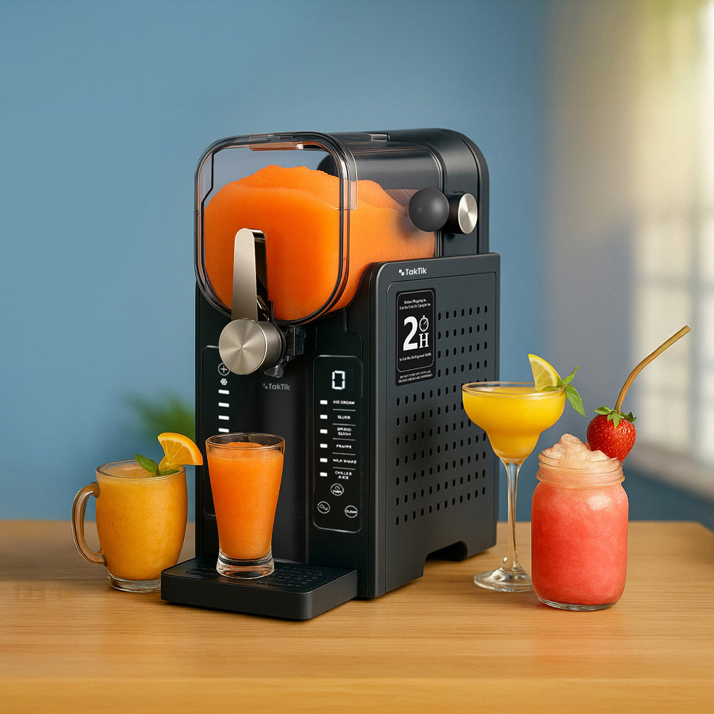 الة سلاش وصانعة الايس كريم المنزلية تكتك 1.6 لتر Taktik Slush Machine