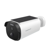Powerology Built in Solar Outdoor Camera White