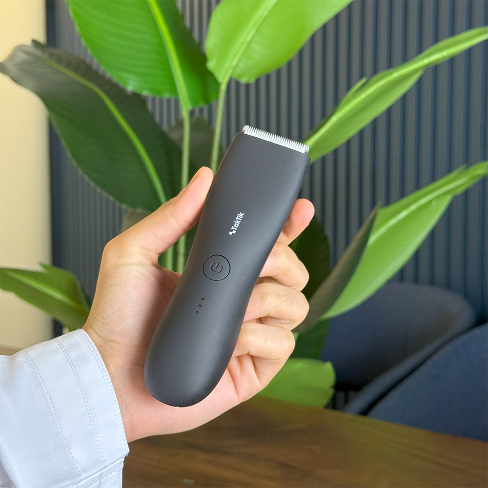 Taktik Body Hair Trimmer for Men, 800mAh