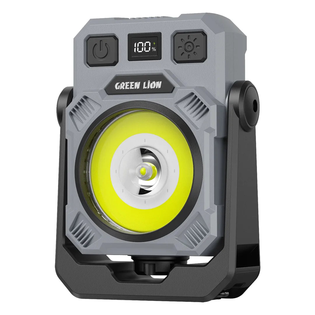 Green Lion Mini LED Rechargeable Dual Color Light Black