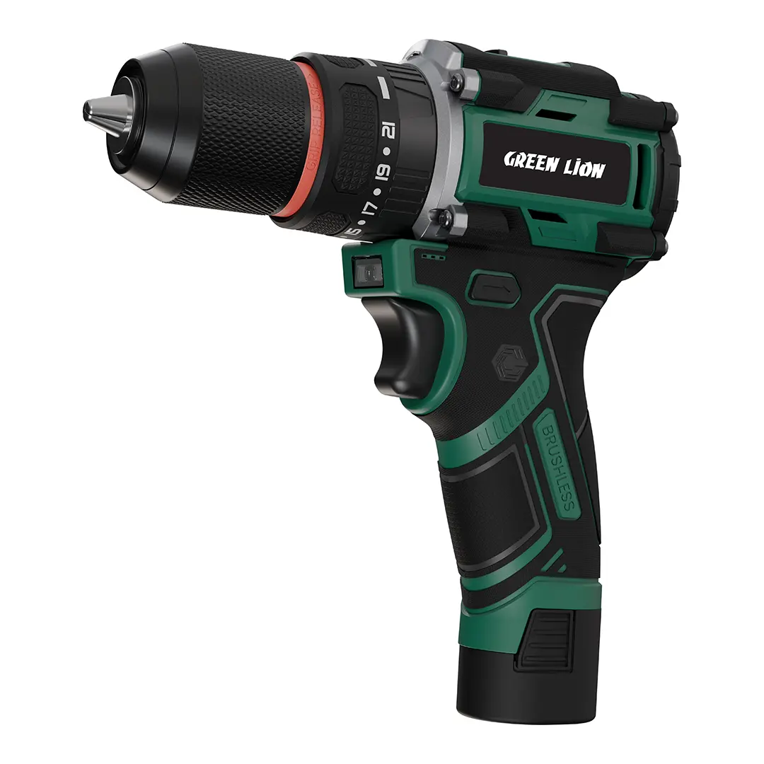 Green Lion GD-13 Power Pro Cordless Hammer Drill 16 V 2.0 Ah Battery