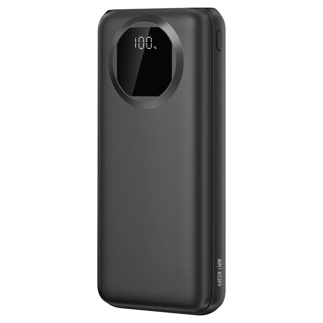 Green Lion Nairo 20000mAh Power Bank PD 20w Black