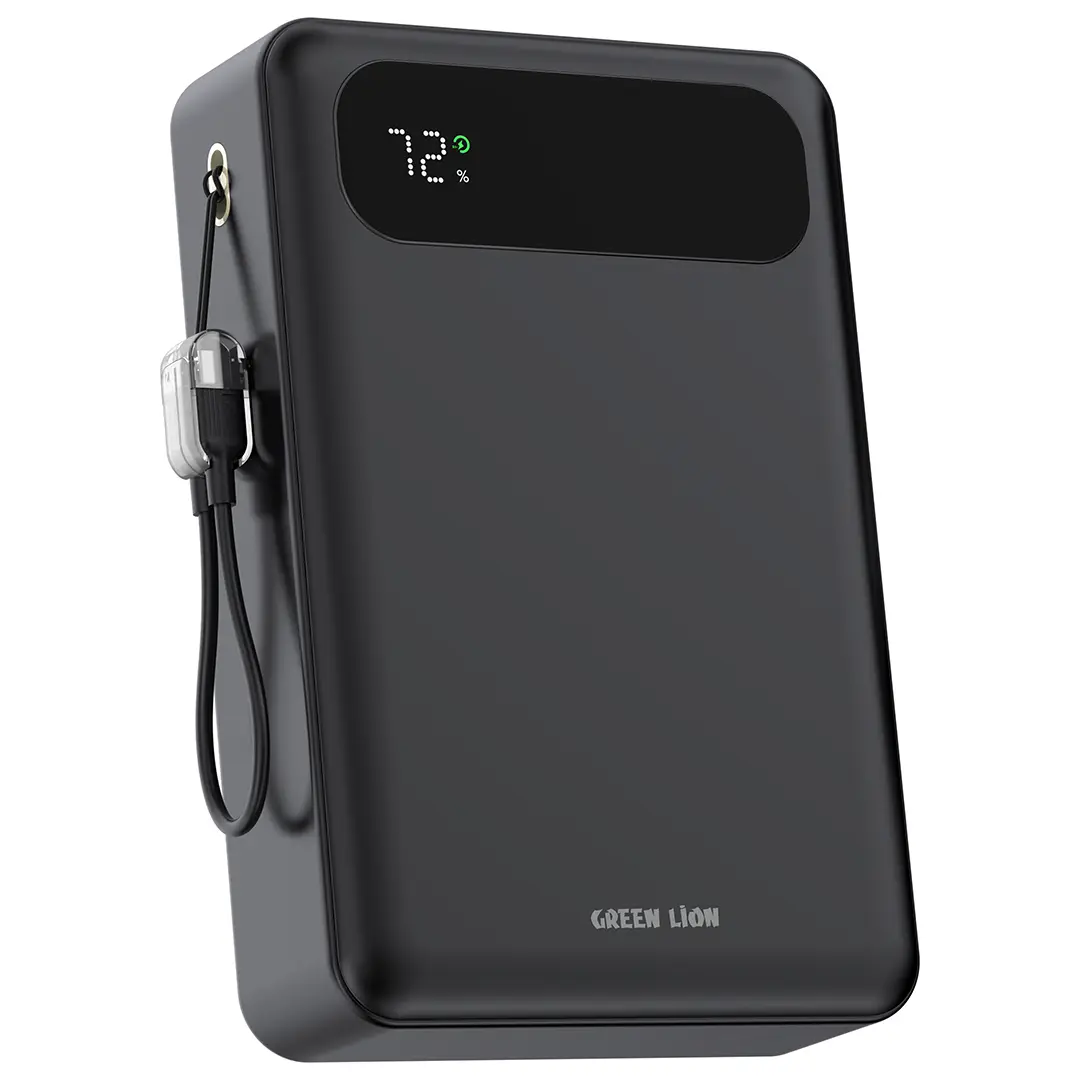 Green Lion Toledo 20000mAh Power Bank PD 20w Black