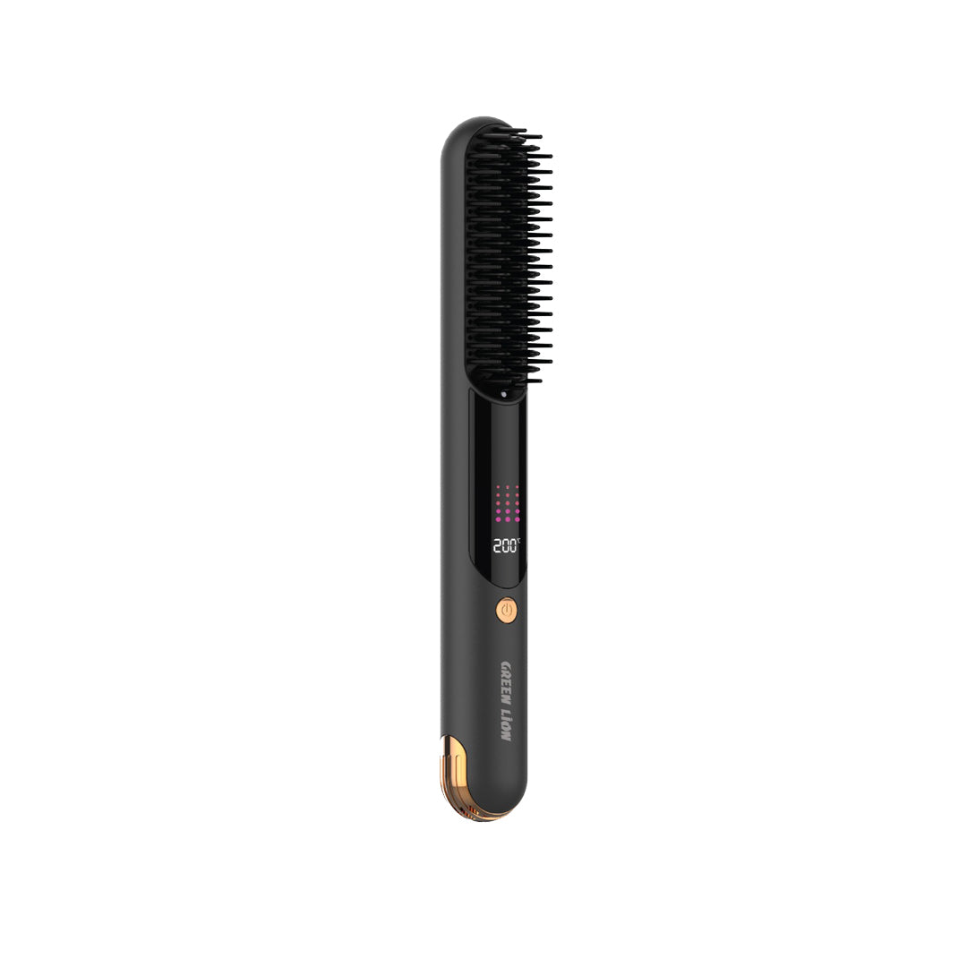 Green Lion Infrared Hair Comb Black