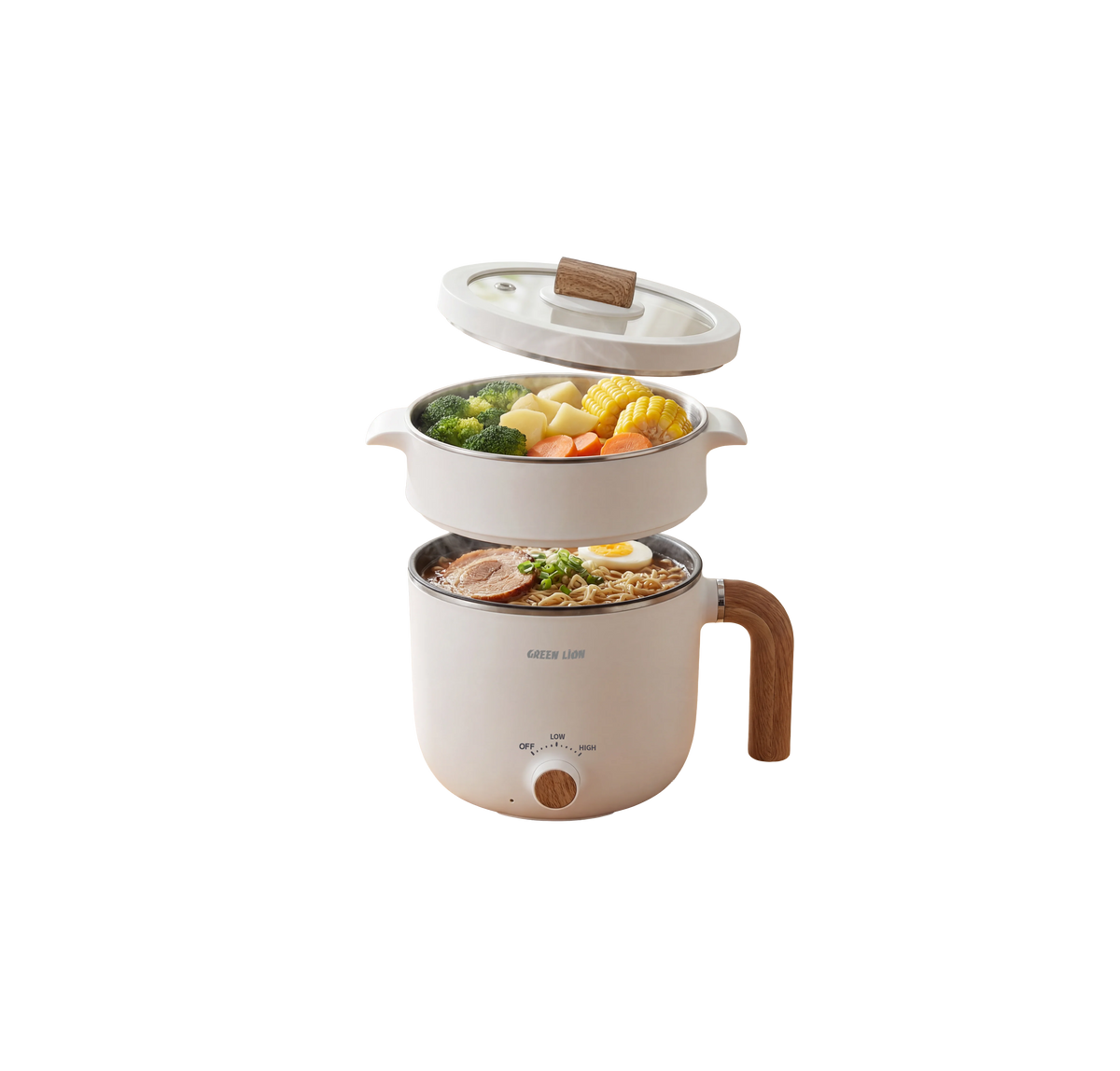 Green Lion Quickpot Electric Cooker - White