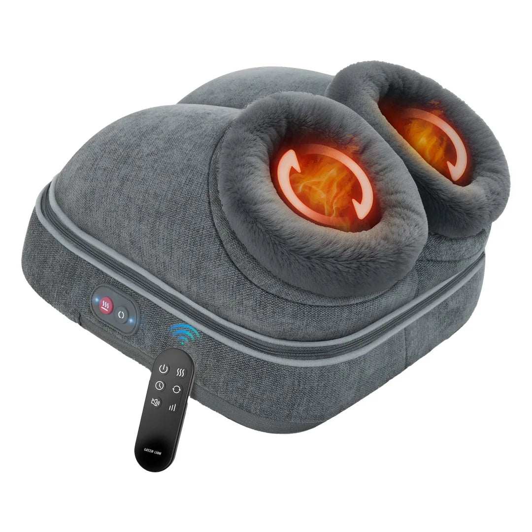 Green Lion Foot Care Pro Shiatsu Foot Massager - Grey