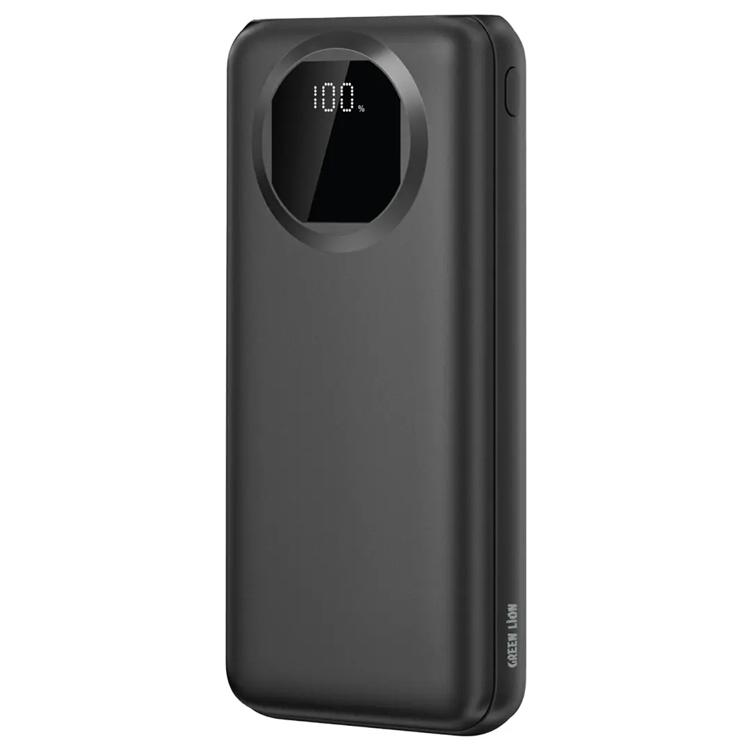 Green Lion Nairo 20000mAh Power Bank Black