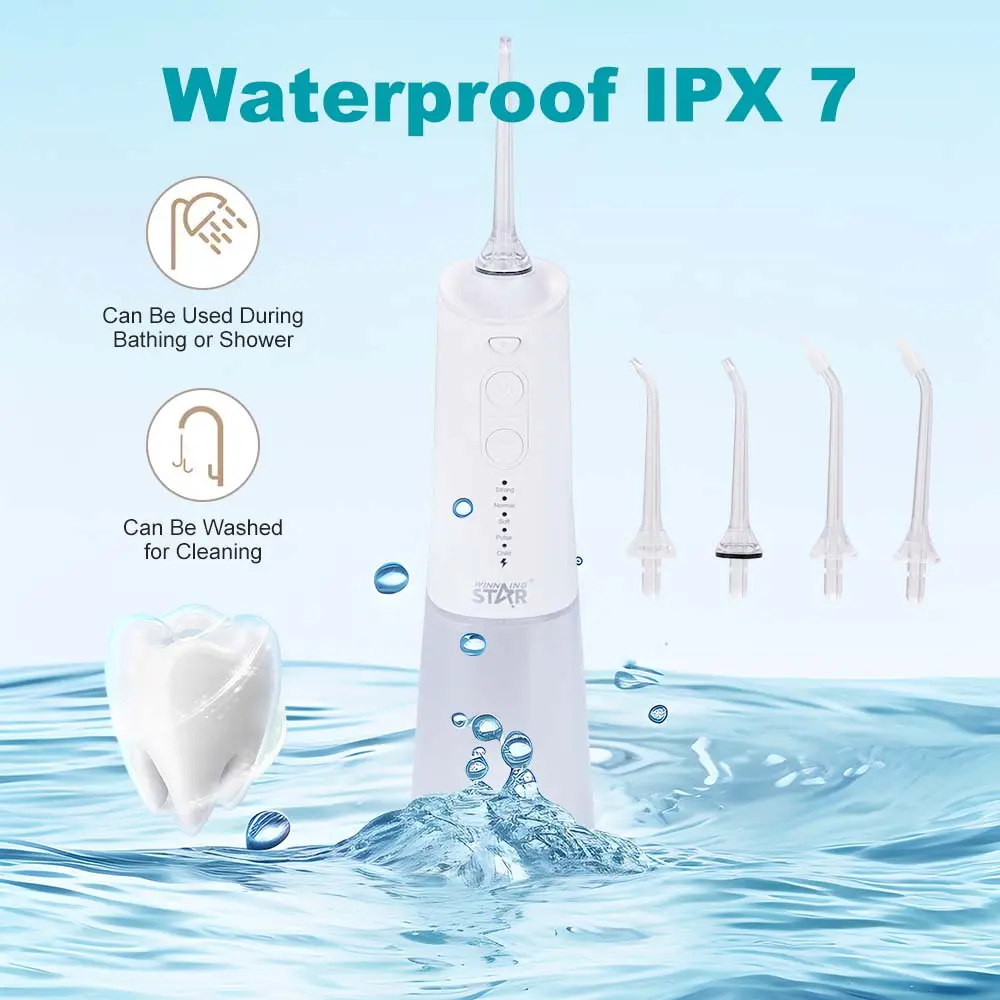 جهاز الخيط المائي للاسنان وينينج ستار 1500 مللي أمبير Winning Star Water Flosser