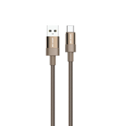 Green Lion Desert Spark Cable USB A to USB C 15w Desert Titanium