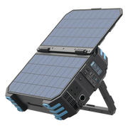 Powerology Helio 1600w Portable Solar Power Generator Black