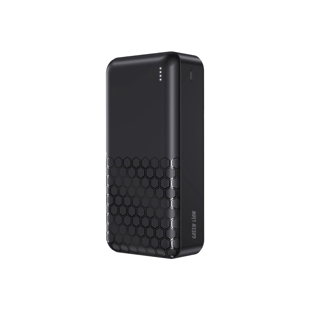 Green Lion Rome Power Bank Black