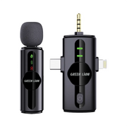 Green Lion 3 in 1 Noise Cancellation Microphone Black