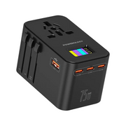 Powerology Gan 75w Universal Charger Black