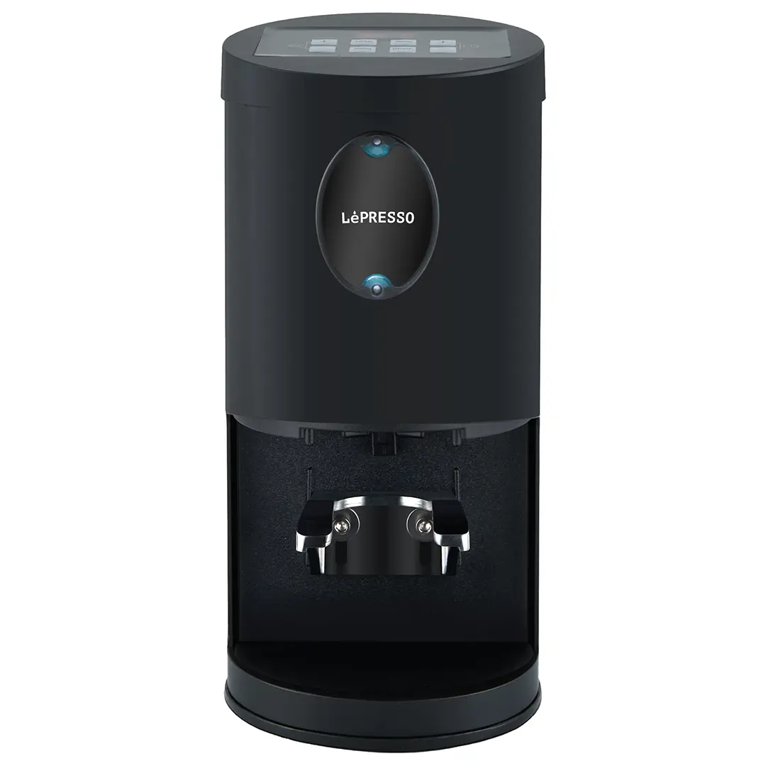 LePresso Tampmaster Pro Automatic Coffee Tamper Black
