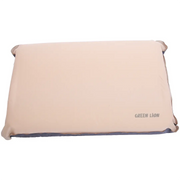 Green Lion Inflatable Camping Pillow Beige