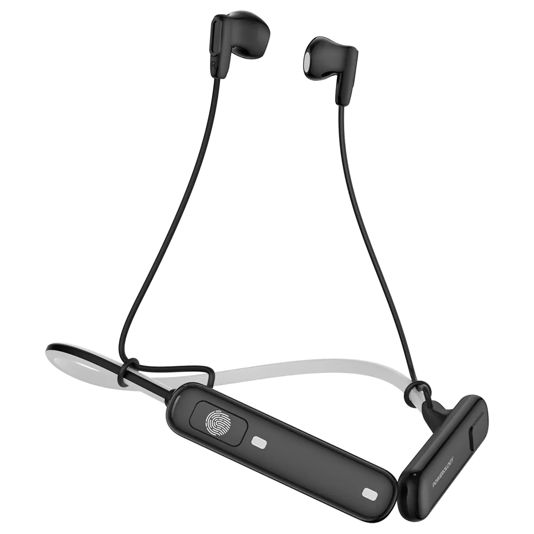 Powerology Voix Enc Neckband Black