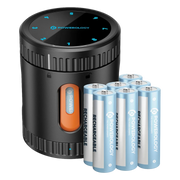 Powerology Neon Smart Battery Charging Case Black