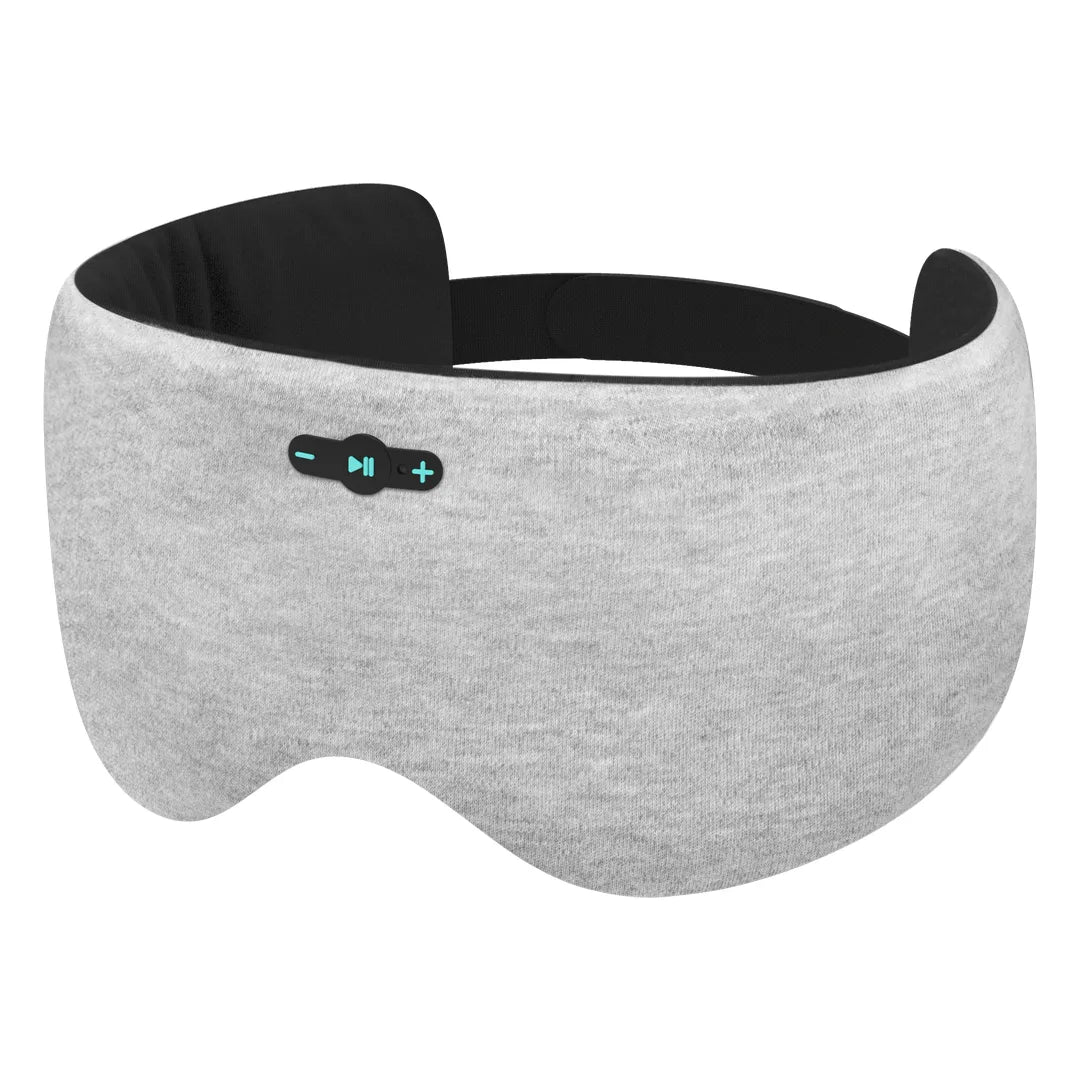 Green Lion Wireless Audio Sleep Mask Ultra-Comfort Meditation - Grey