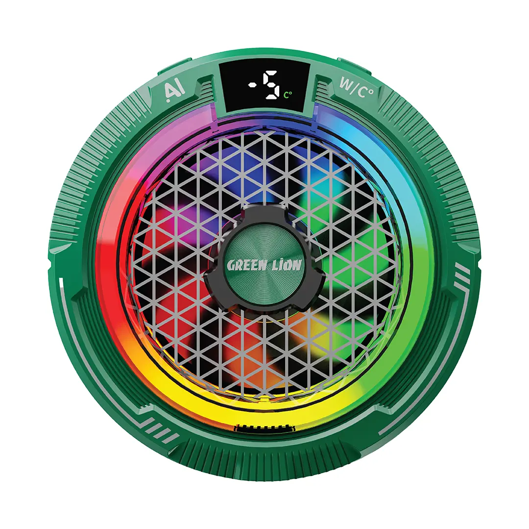 Green Lion Mag Freeze Phone Cooler Green