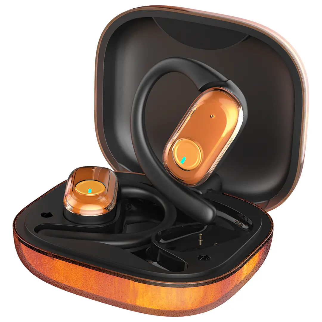 Green Lion Catania Open Ear Headphones Orange