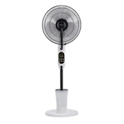 Powerology Tilt Oscillating Fan Mist Spray Humidifier Black