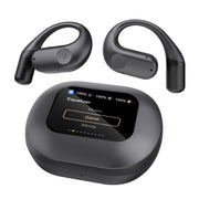 Powerology Air Conduction Enc Tws Earbuds and Charging Case with Display 60mAh Black