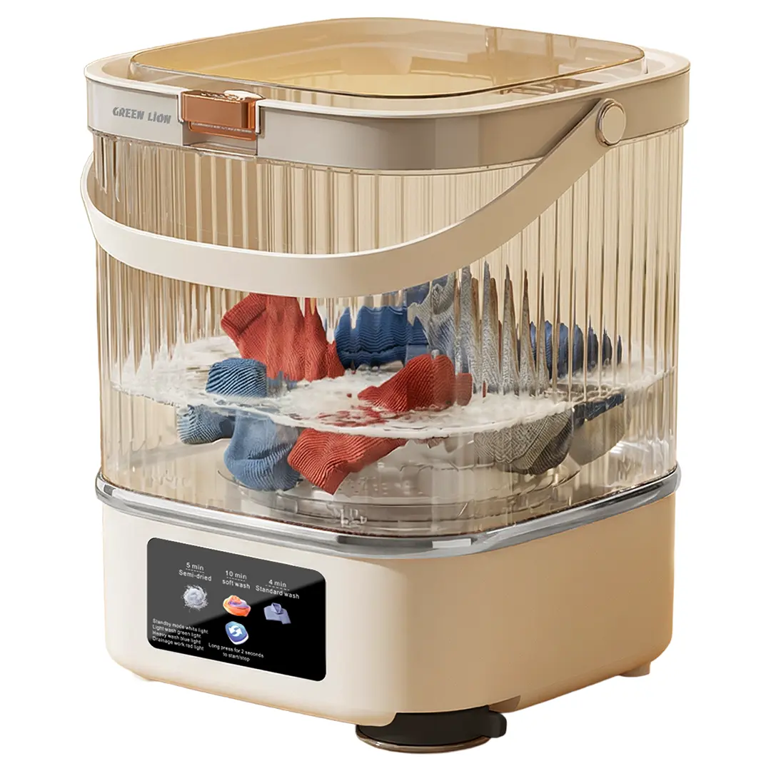 Green Lion Mini Wash 12l Portable Washing Machine White