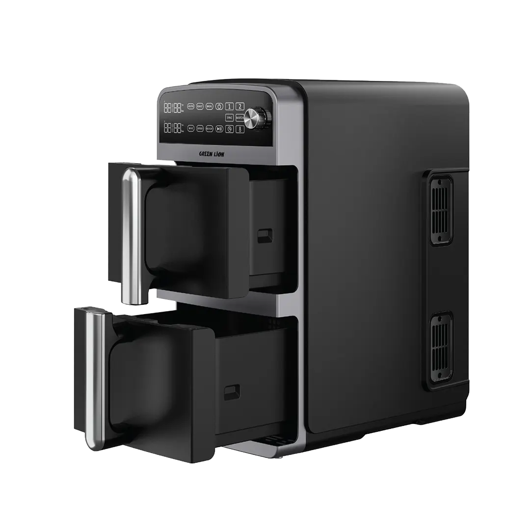 Green Lion Double Decker Air Fryer 10 L - Black