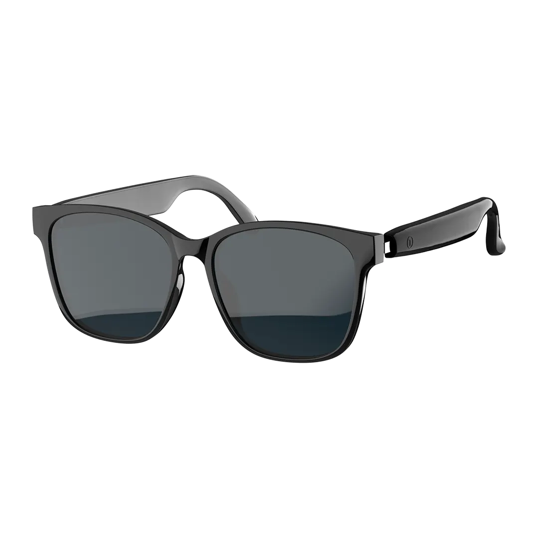 Green Lion Barcelona Smart Glasses Black