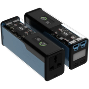 Powerology Energie 27000mAh Power Bank with AC Outlet Black