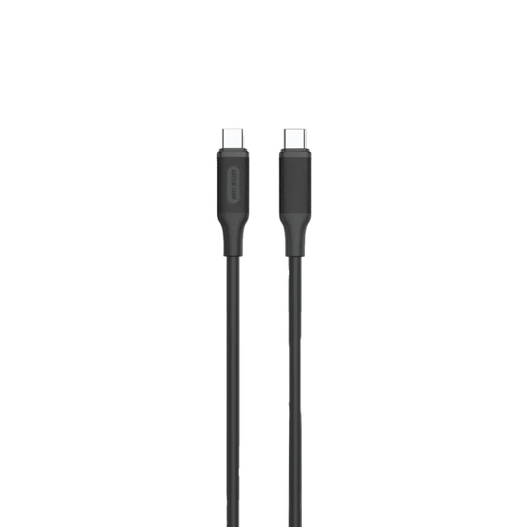 Green Lion USB C to USB C Pvc Cable 3m Black