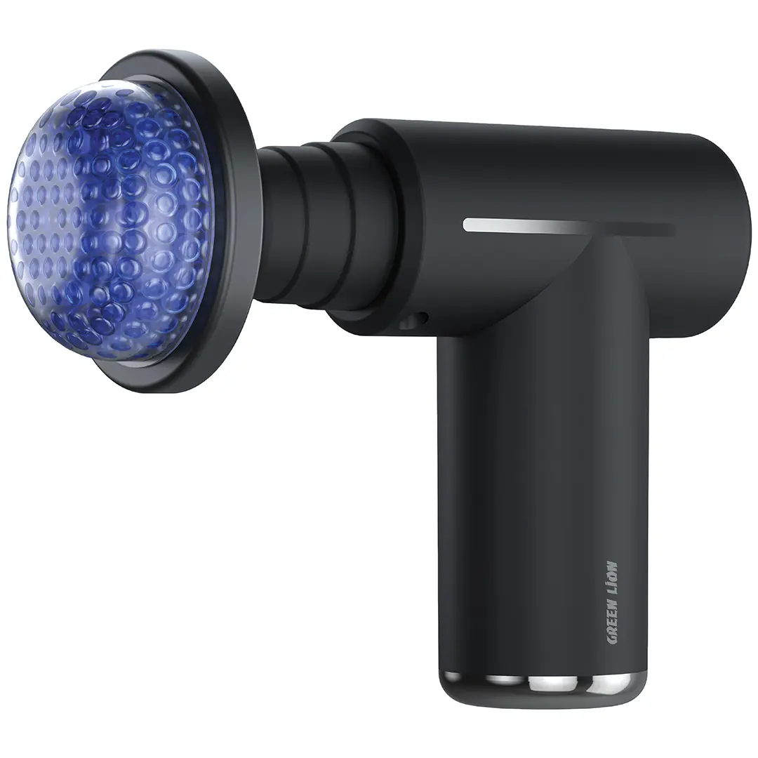 Green Lion Pulse Massage Gun - Black