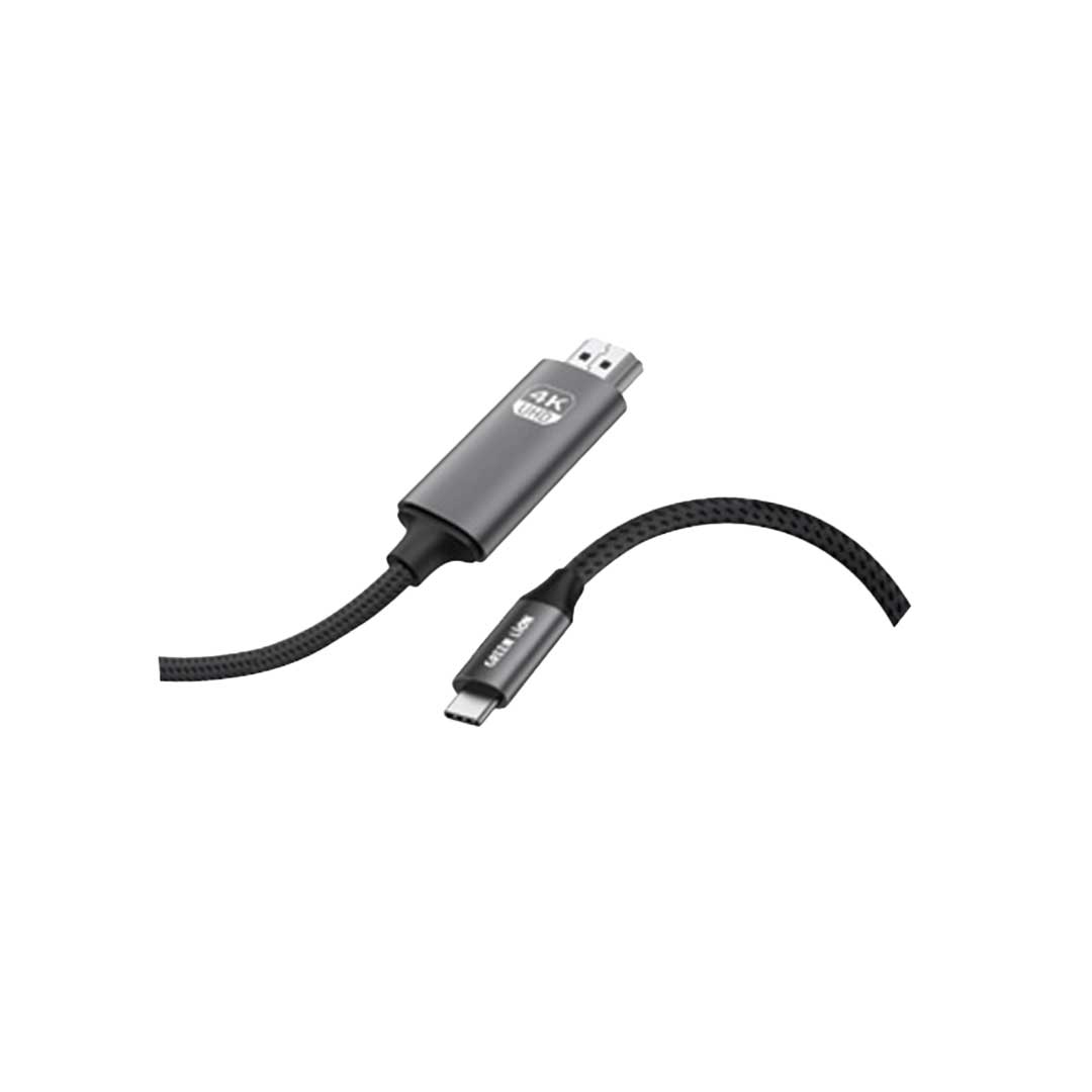 Green Lion 4k USB C to Hdmi Cable Black