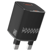 Green Lion Single Port Wall Charger Black
