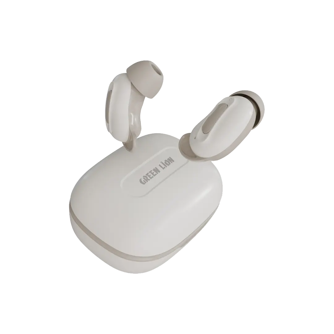 Green Lion Majestic True Wireless Earbuds Tws Beige