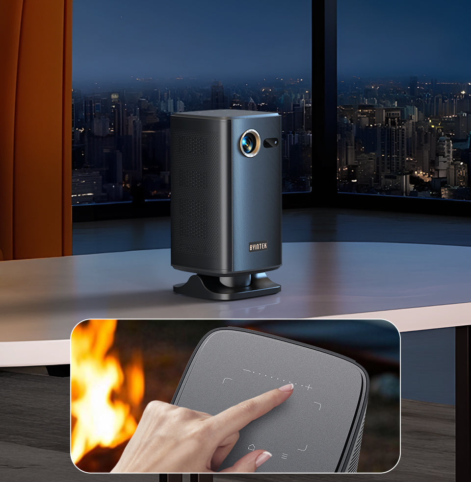 بروجكتر باينتنك بي 70 اكس صغير 10000 مللي امبير Byintek P70X Mini Projector